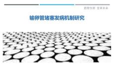 输卵管堵塞发病机制研究