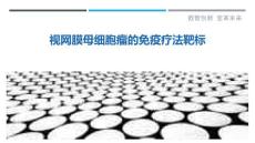 视网膜母细胞瘤的免疫疗法靶标