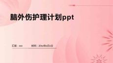 脑外伤护理计划ppt