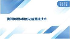 桡侧腕短伸肌的功能重建技术