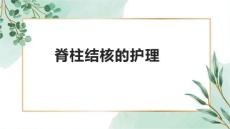 脊柱结核的护理