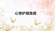 心悸护理查房