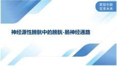 神经源性膀胱中的膀胱-肠神经通路