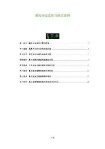 鼻孔神经支配与感觉障碍