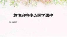 急性扁桃体炎医学课件
