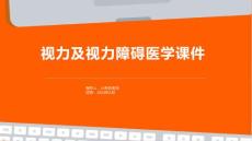 视力及视力障碍医学课件