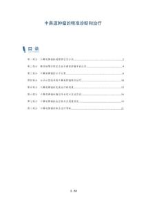 中鼻道肿瘤的精准诊断和治疗