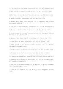 conan the barbarian chronology