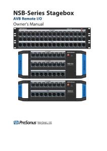 NSB-series_StageBoxes_Owners_用户使用说明书_EN_18102022