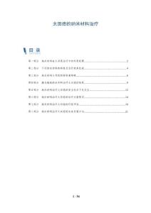 太田痣的纳米材料治疗