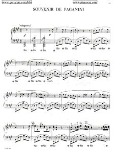 肖邦《念帕格尼尼》Souvenir de Paganini Op[1].posth