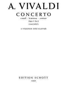 維瓦爾第《和諧的靈感》總譜+鋼琴樂譜VivaldiNachez_ConcertoOp3No8_Piano
