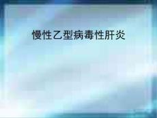 慢性乙型病毒性肝炎
