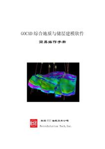 GOCAD綜合地質(zhì)與儲(chǔ)層建模軟件操作手冊(cè)