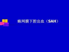 蛛网膜下腔出血