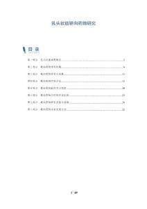 乳头状癌靶向药物研究