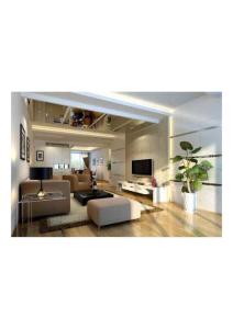 裝修設計圖-同學家客廳