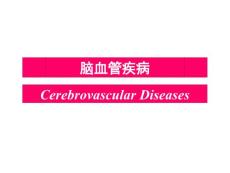 缺血性脑血管疾病【158页】