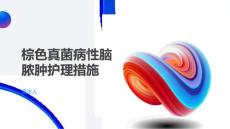 棕色真菌病性脑脓肿护理措施