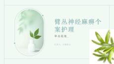臂丛神经麻痹个案护理