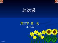霍乱专题培训