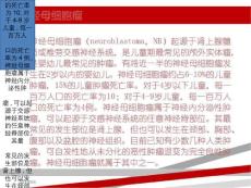 神经母细胞瘤节神经母细胞瘤和神经母细胞瘤区别62页PPT【62页】