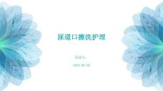 尿道口擦洗护理