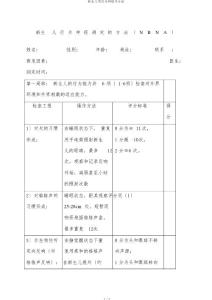 新生儿项行为神经评分法