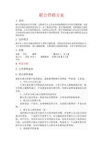 聯(lián)合營(yíng)銷(xiāo)