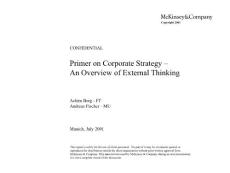 22746 Prmer on Corporate Strategy