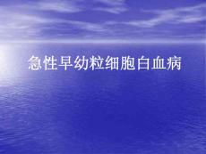 急性早幼粒细胞白血病治疗.ppt