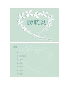 膀胱炎疾病培训.