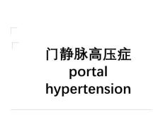 门静脉高压症【64页】