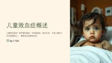 儿童败血症护理