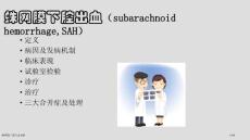 蛛网膜下腔出血讲解