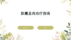 胆囊息肉治疗指南