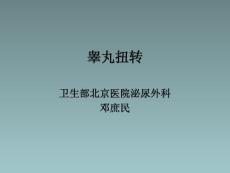 睾丸扭转