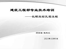 長螺旋鉆孔灌注樁施工工藝及質(zhì)量控制