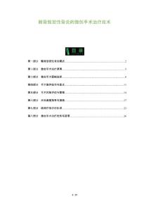 髂骨致密性骨炎的微创手术治疗技术