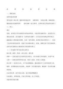 皮疹的鉴别诊断