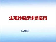 生殖器疱疹诊疗指南PPT培训课件
