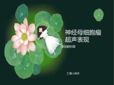 神经母细胞瘤超声表现
