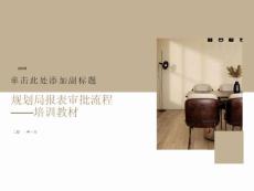 城市規(guī)劃審批流程