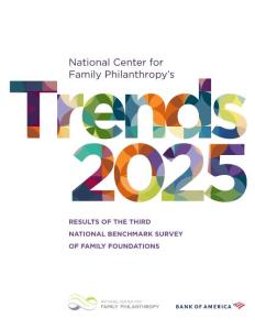 FAMILY PHILANTHROPY - Trends 2025 Results of the Third National Benchmark Survey_CAIG