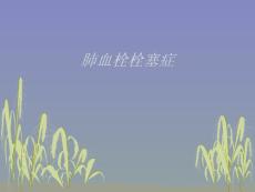 肺栓塞