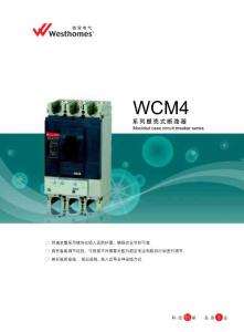 WCM４系列塑壳式断路器