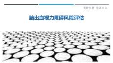 脑出血视力障碍风险评估-剖析洞察