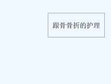 跟骨骨折-PPT