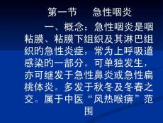 咽炎讲解课件