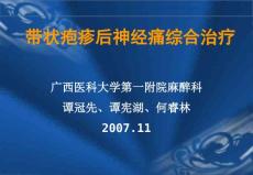 带状疱疹和带状疱疹后神经综合治疗课件